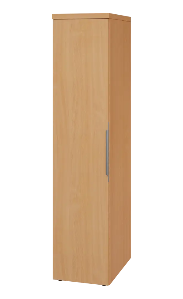 SIST 5 - 42 šatní skříň, 1-dveřová, tyč, levá, 1820x400x600, buk royal